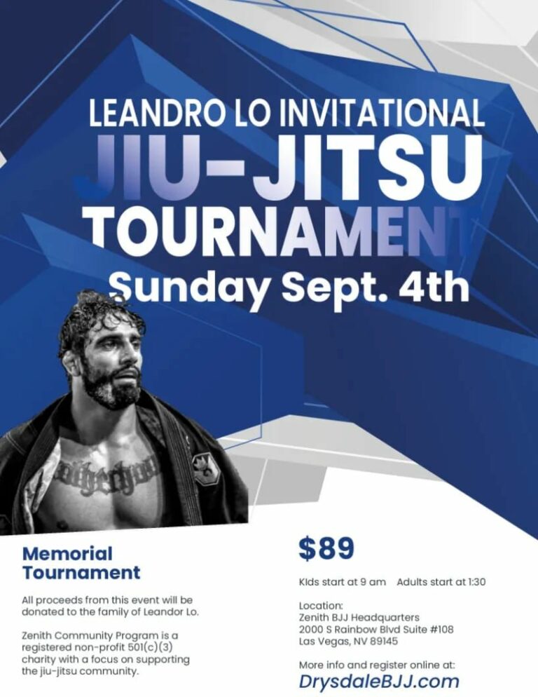 Leandro Lo Invitational JiuJitsu Tournament Zenith Jiu Jitsu by